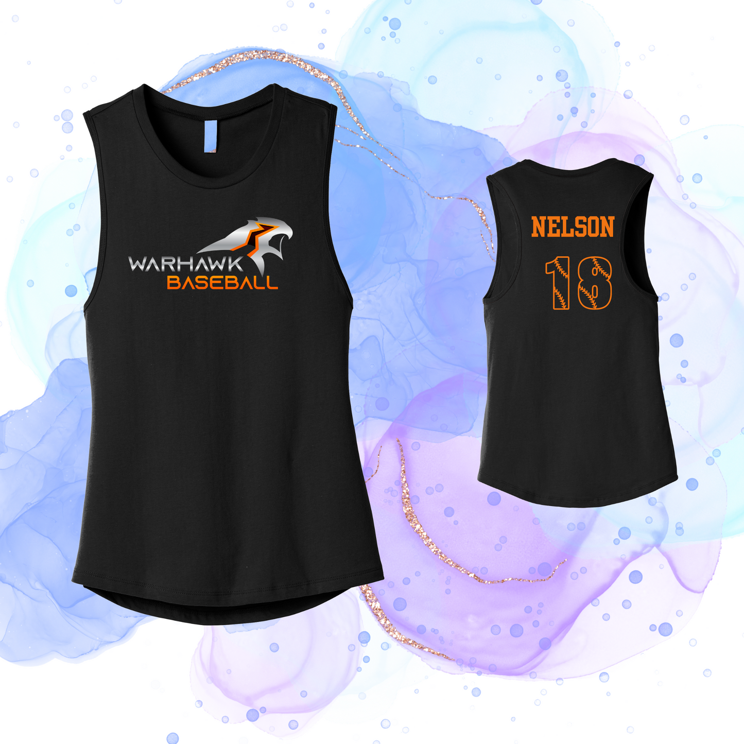 Team Jersey T-Shirts - Warhawks (Baseball)