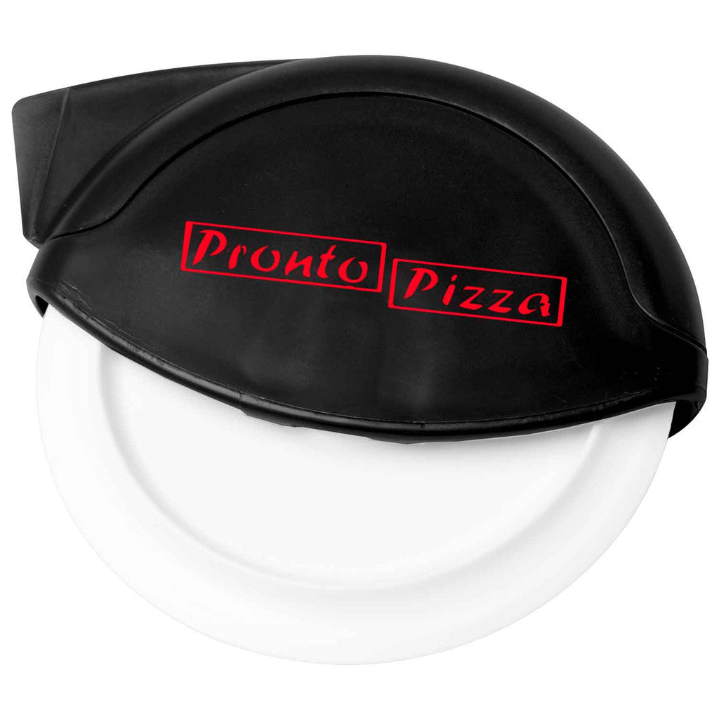 Promotional pizza cutter in assorted colors