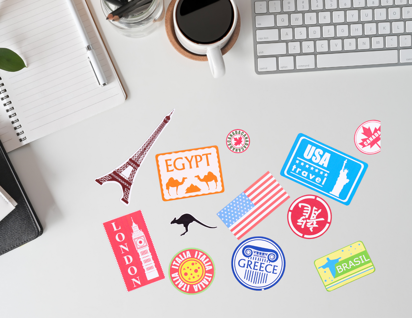 Personalized Business Logo Stickers Durable Vibrant Fast