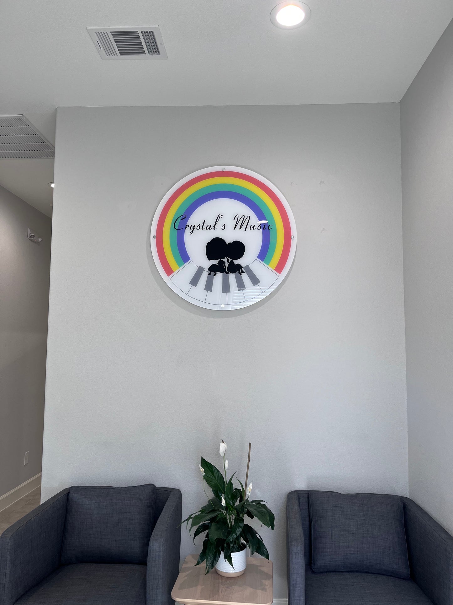 Sign - Acrylic for photographs and logos (indoor / outdoor)