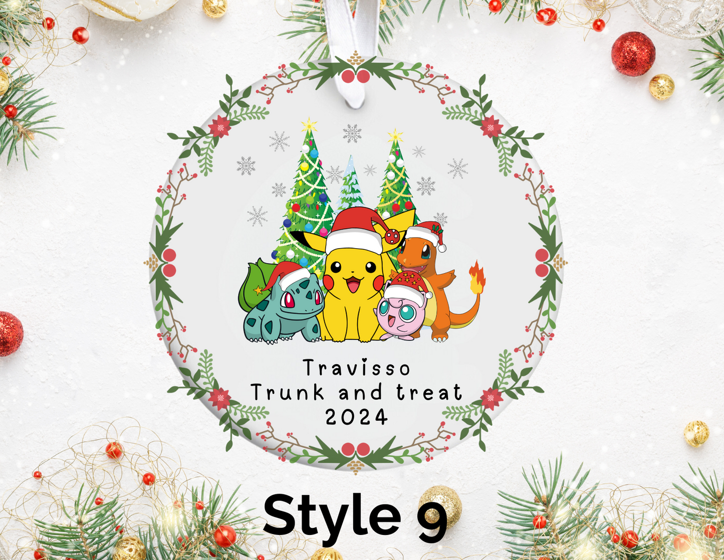 Customize Your Christmas Ornament! 3" inch