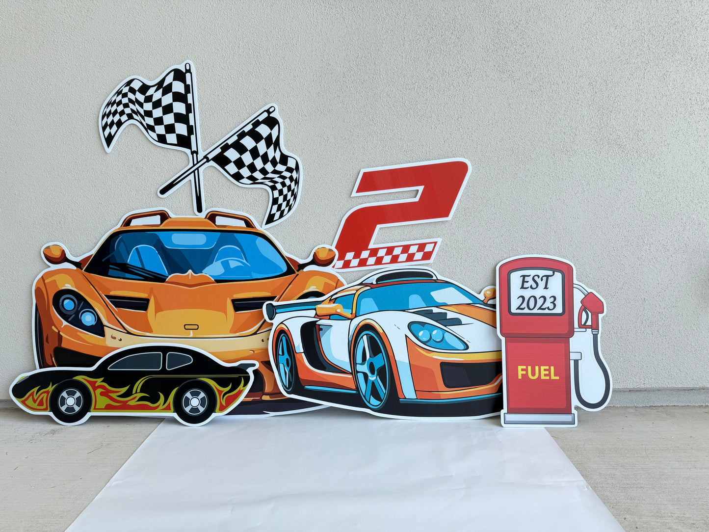 Sign - Backdrop wall up to 8 feet