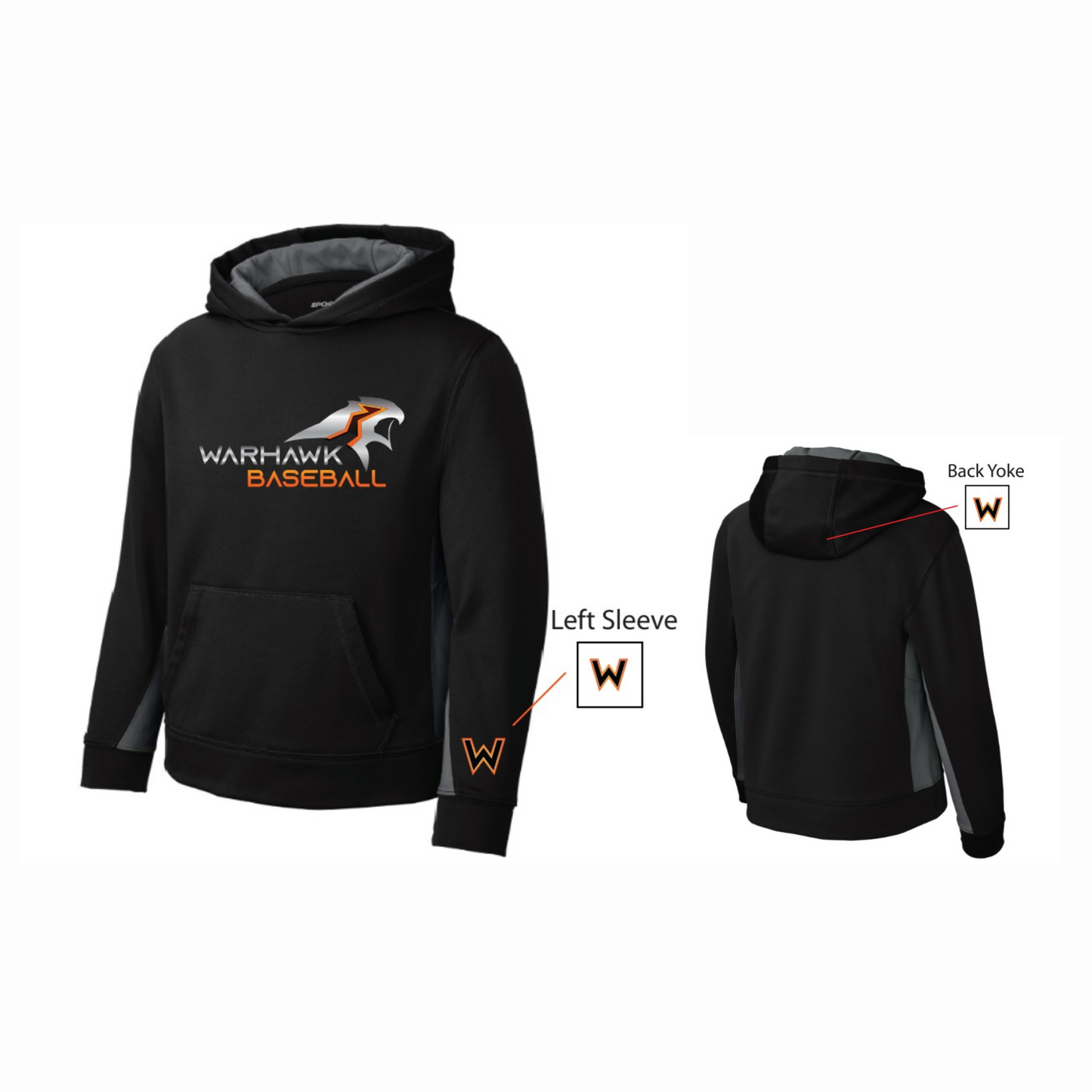 Team Jersey T-Shirts - Warhawks (Baseball)