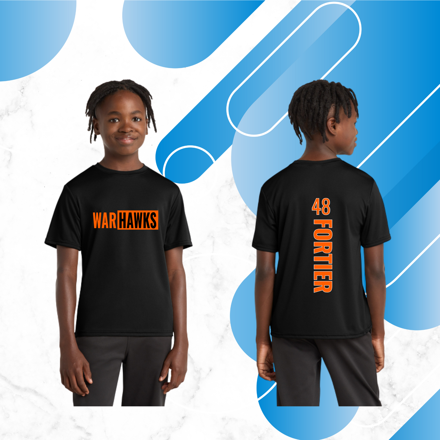 Team Jersey T-Shirts - Warhawks (Baseball)