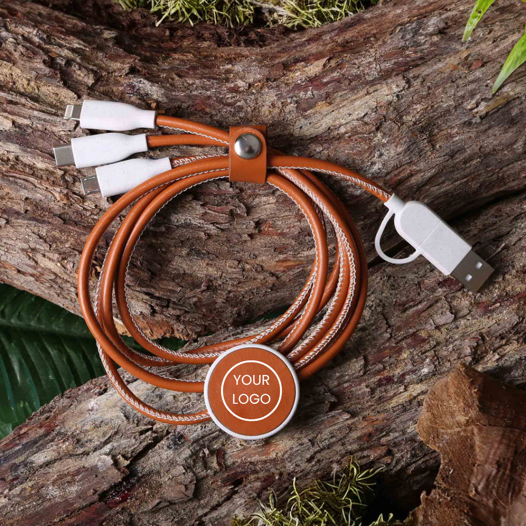 TerraTone 3-in-1 charging cable USB-C Lightning Micro-USB