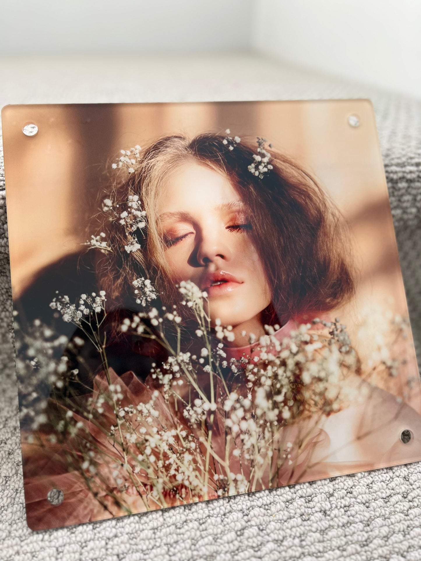 Sign - Acrylic for photographs and logos (indoor / outdoor)
