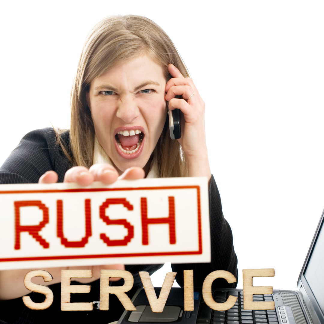 Rush Service Fee