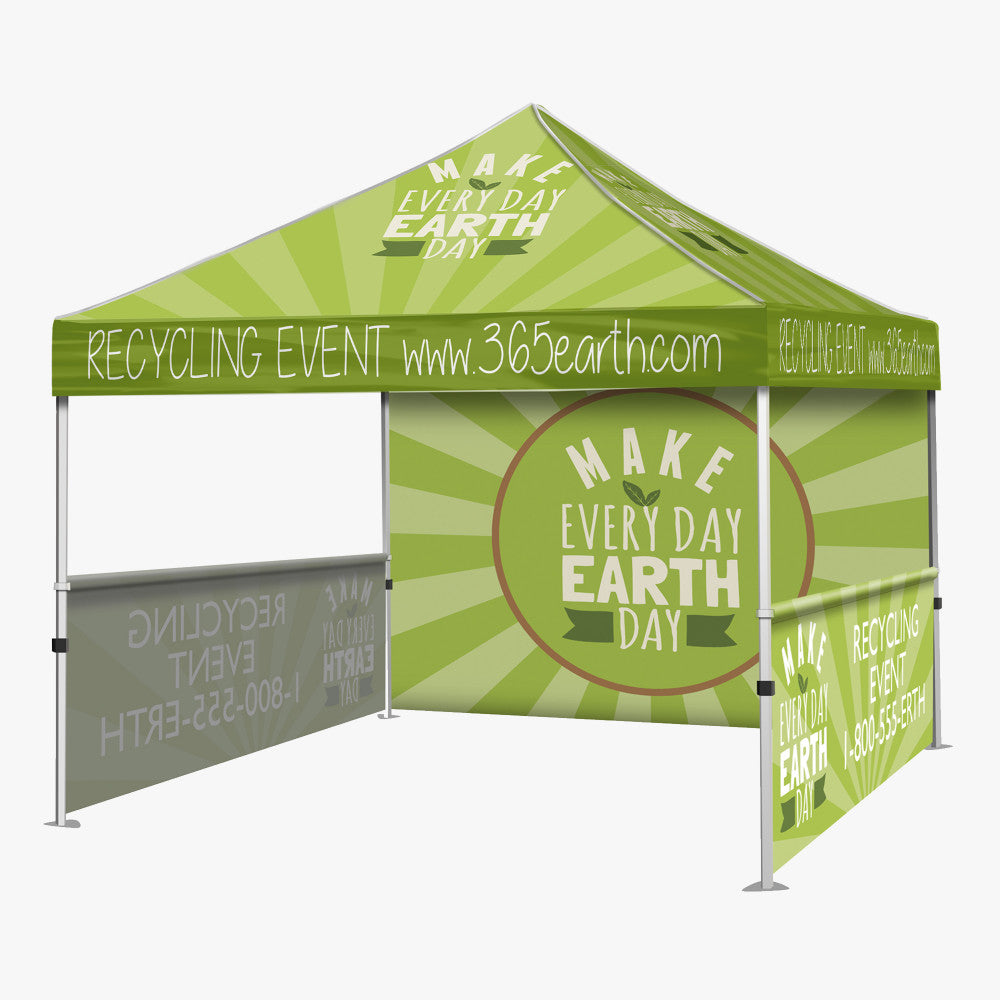 Custom Event Tent Canopy 10' x 10' feet – Full-Color