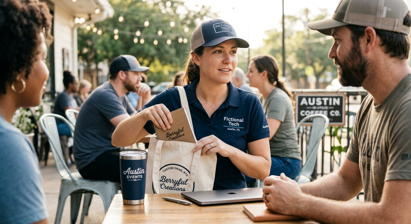 Custom Swag in Austin, TX: Make Your Brand Part of Everyday Life