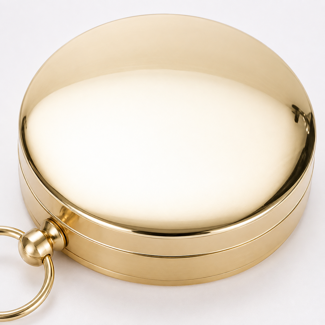 Custom Portable Copper Compass | Personalized Logo Promotional Gift