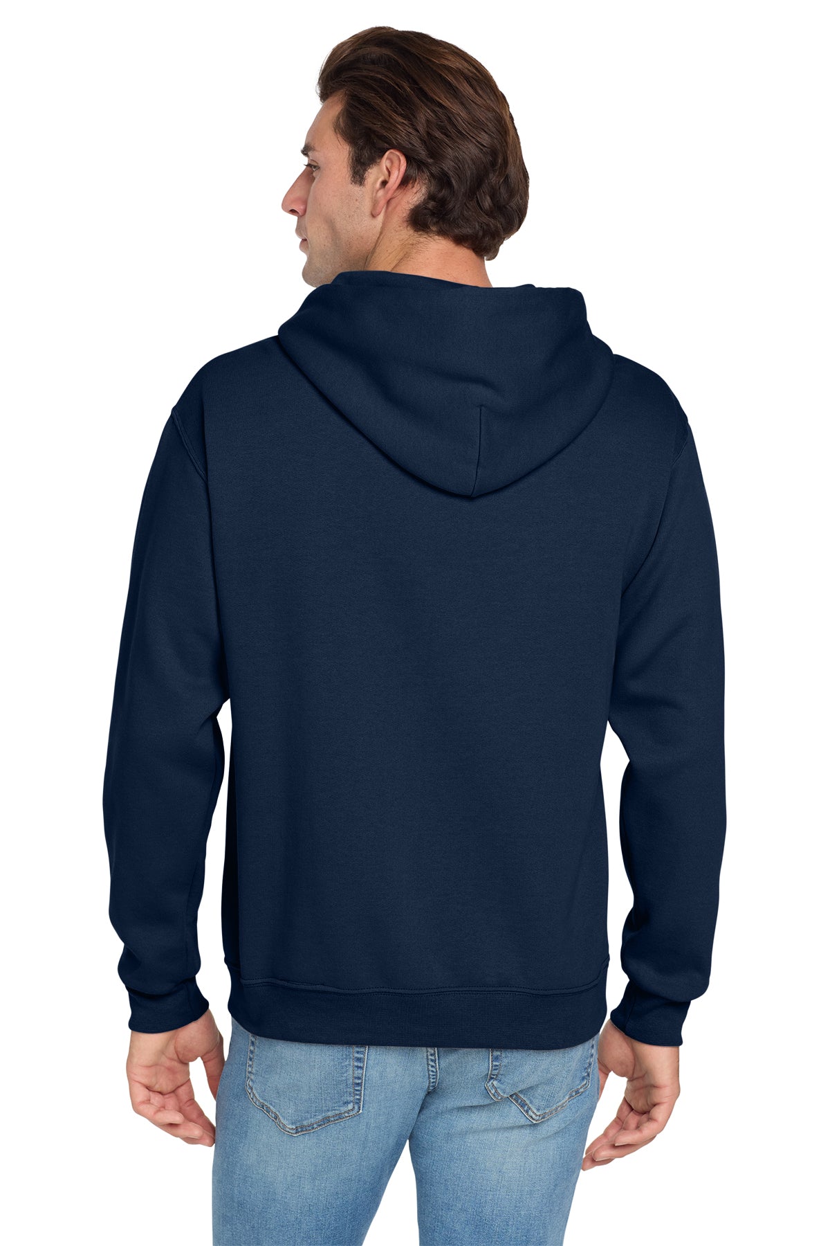 Custom Jerzees NuBlend Hooded Sweatshirts with Logo | Bulk Company & Team Hoodies
