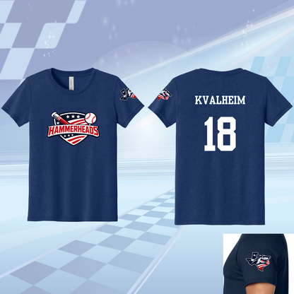 Team Jersey T-Shirts - Hammerheads (Baseball)