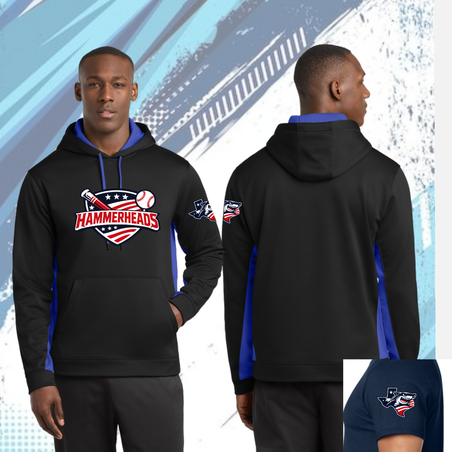 Team Jersey T-Shirts - Hammerheads (Baseball)