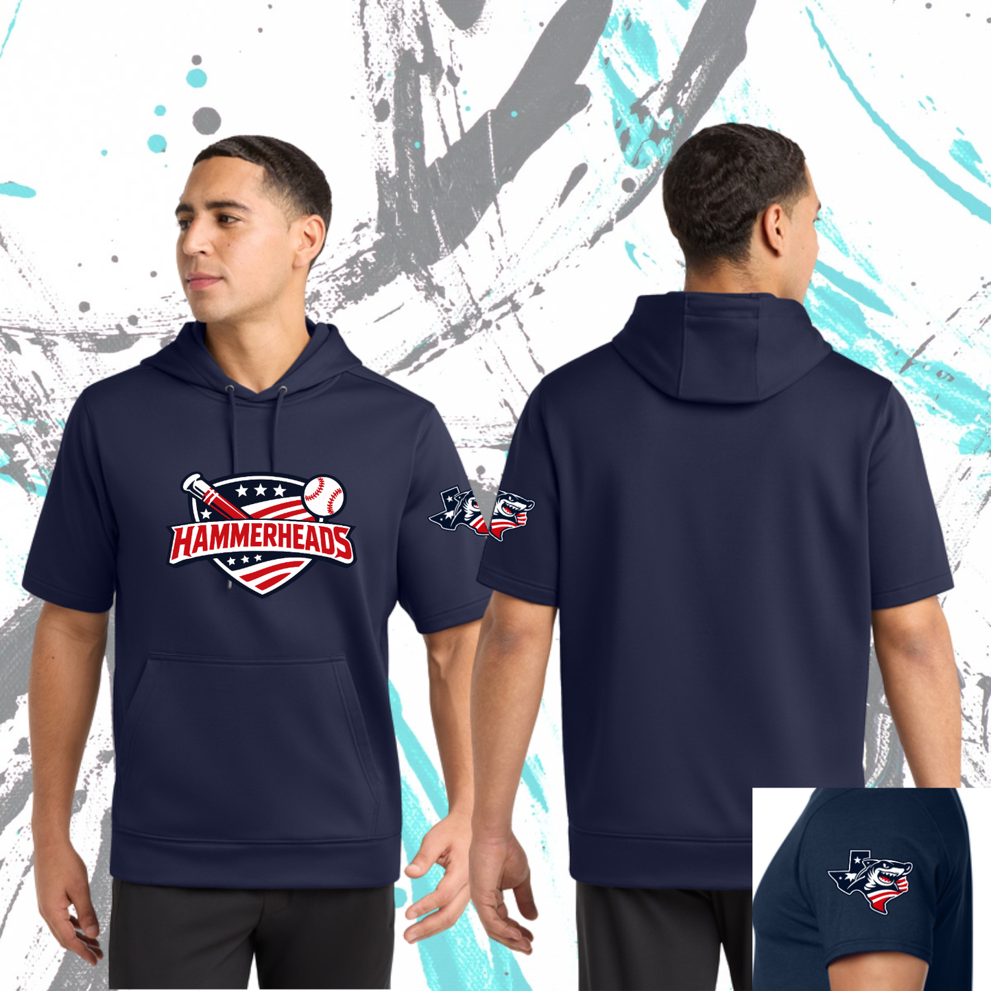 Team Jersey T-Shirts - Hammerheads (Baseball)