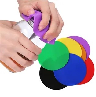 Promo - Multi-Purpose Silicone Coaster and Jar Opener Gripper