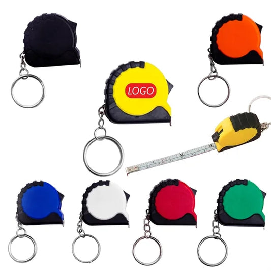 Promo - Mini Tape Measure with Keychain Custom Logo Gift