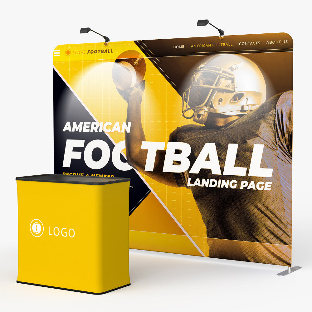 Sign - Straight Tension Fabric Displays Full-Color Backdrop 8ft 10ft 20ft