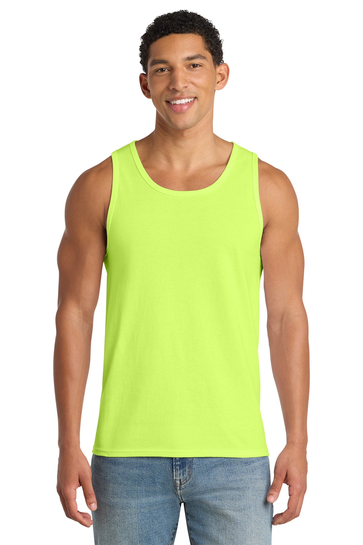 Custom Value Men Tank Tops | Bulk Logo Tank Tops for Events & Teams
