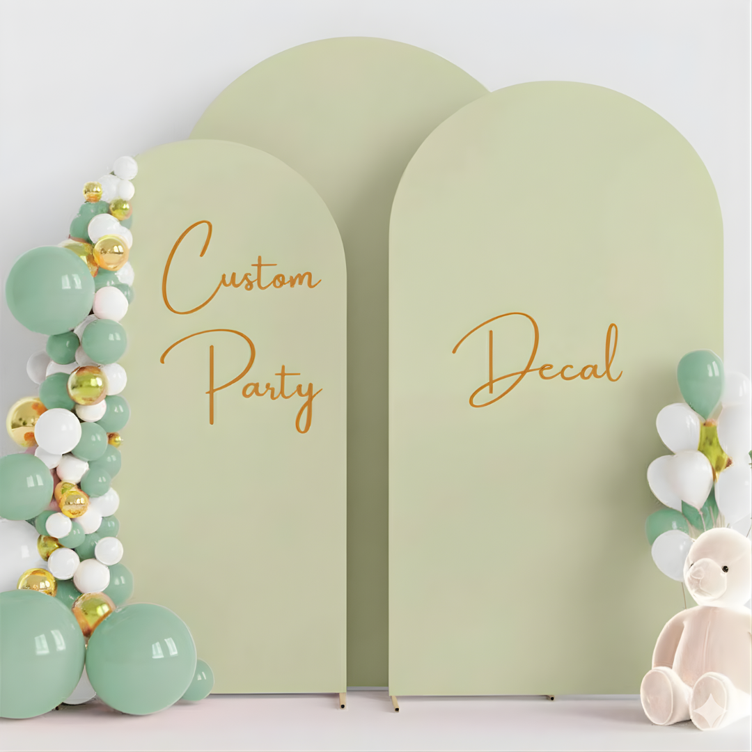 Balloon backdrop decor for birthday party setup