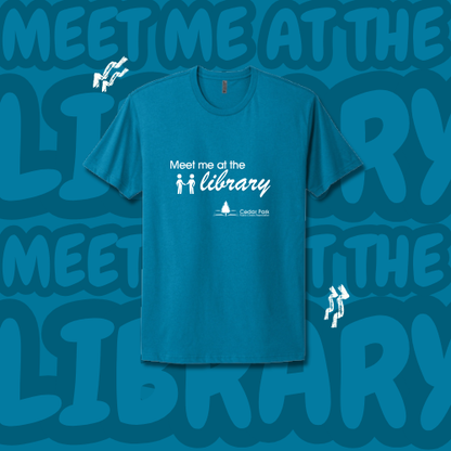 Cedar Park Public Library Foundation Fall fundraiser shirt – soft cotton tee for library supporters and volunteers, family matching design