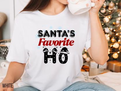 santa christmas shirt gift idea for him or her