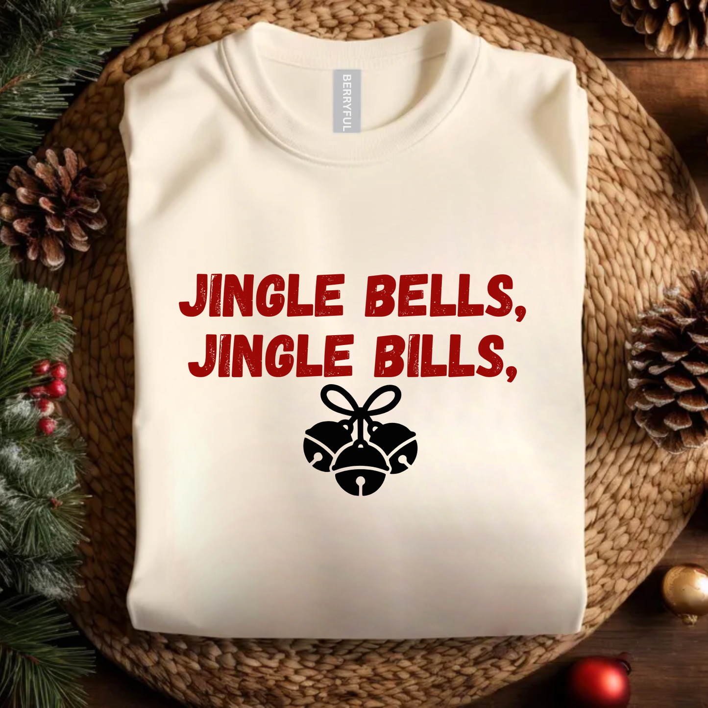 holiday humor t-shirt for men and women funny santa gift