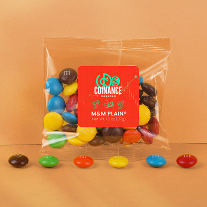 Custom M&M'S® Candy Packets | Personalized Logo Promotional Candy