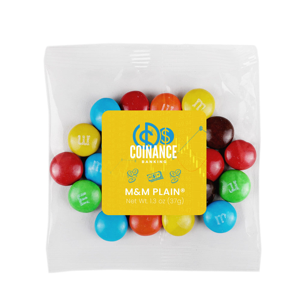 Custom M&M'S® Candy Packets | Personalized Logo Promotional Candy