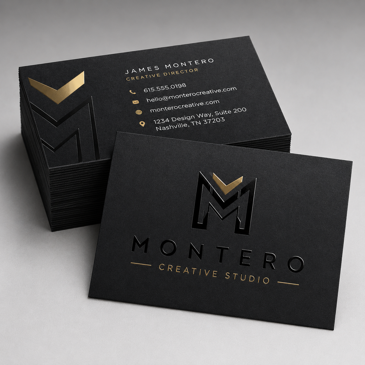 Berryful Creations Painted Edge Business Cards 32pt