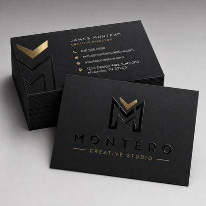 Berryful Creations Painted Edge Business Cards 32pt