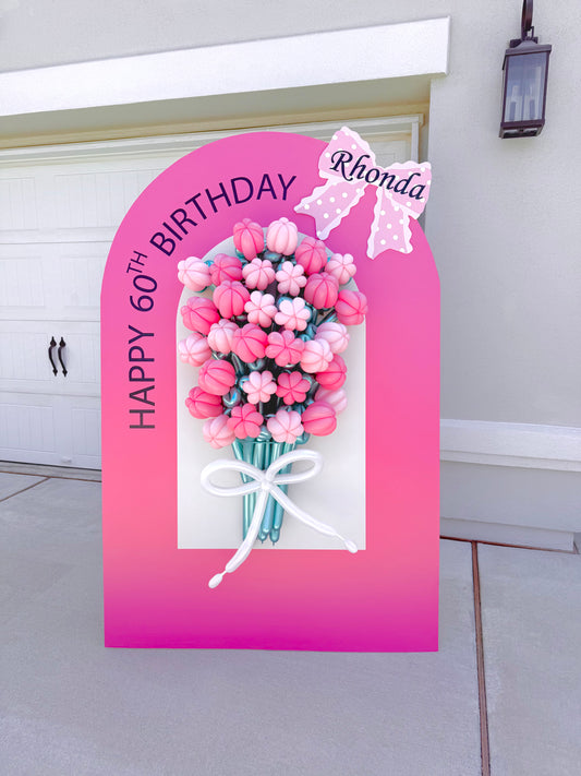 Sign - Backdrop wall up to 8 feet and more props cutout