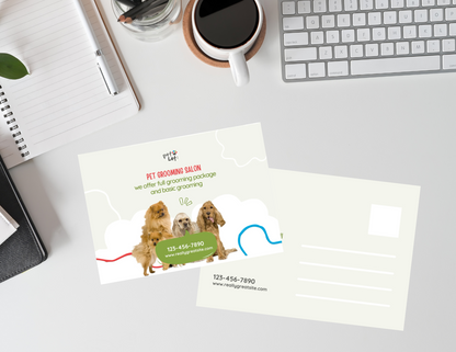 USPS EDDM postcard marketing campaign - Full service (print and delivery)