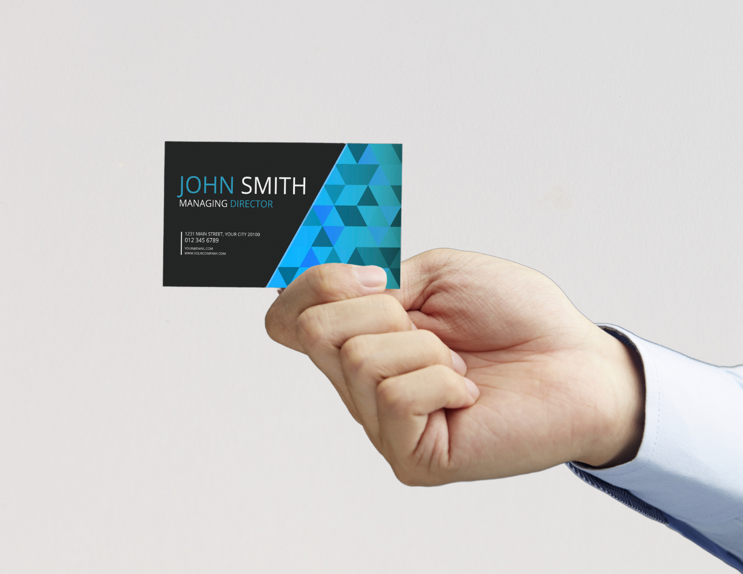 Business card - Soft touch / Velvet + Raised Spot UV 2" x 3.5"