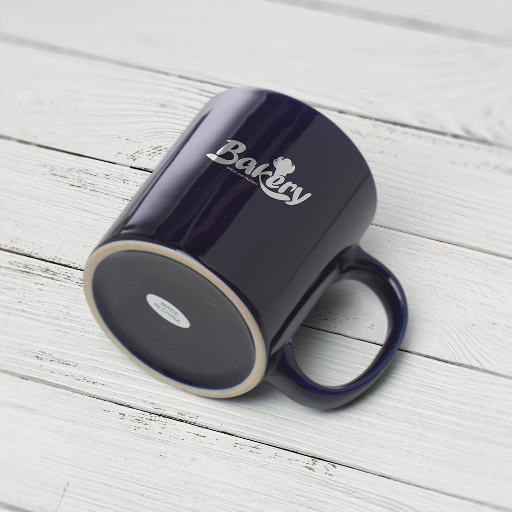 Custom 11 oz Ceramic Coffee Mug | Personalized Logo Mugs for Business & Events