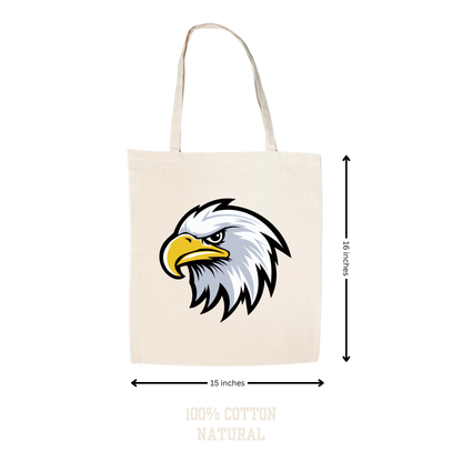 Customized Shopping Tote Bag - 15" x 16 inches (Cotton)