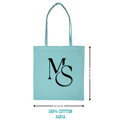 Customized Shopping Tote Bag - 15" x 16 inches (Cotton)