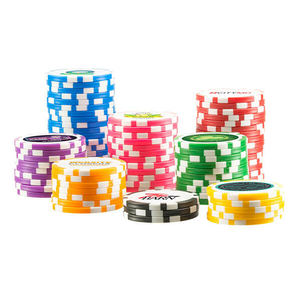 Custom Double-Sided Poker Chips | Personalized Logo Promotional Chips