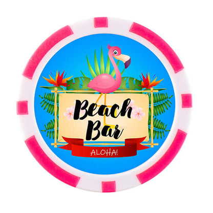 Custom Double-Sided Poker Chips | Personalized Logo Promotional Chips