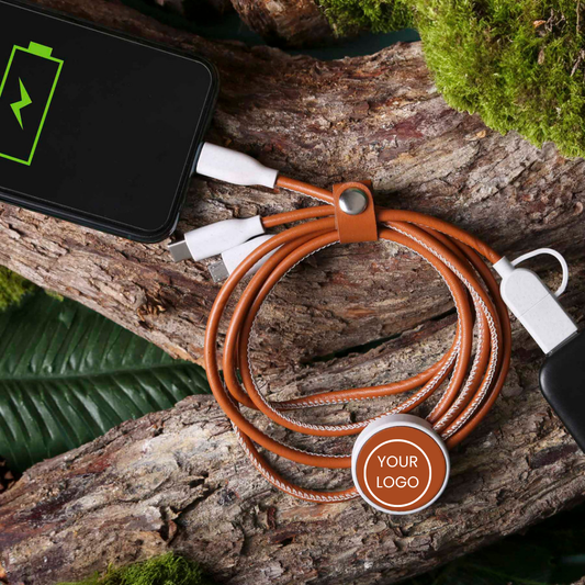 Eco-friendly TerraTone 3-in-1 USB cable