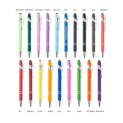 Clickable Stylus Tip Pen Engrave Ink Print Gift Swags for Client