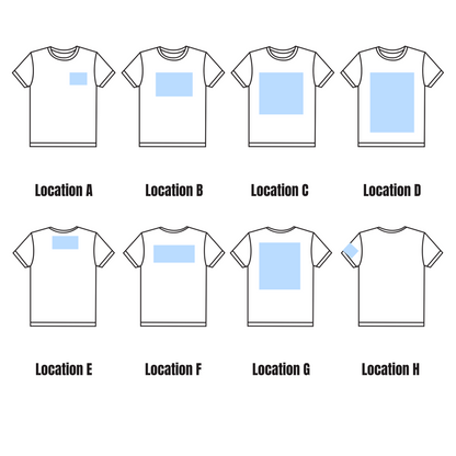Customized T-Shirts - Men / Unisex Size