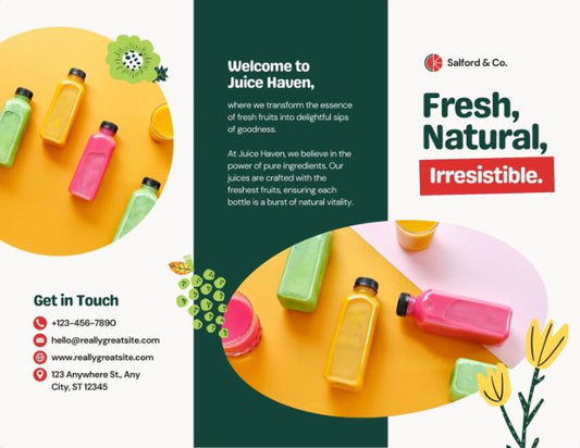 Flat Flyer Brochures Premium Full Color Prints #100lb Book Text Matte or Gloss Coating 8.5"w x 11"h