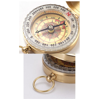 Custom Portable Copper Compass | Personalized Logo Promotional Gift