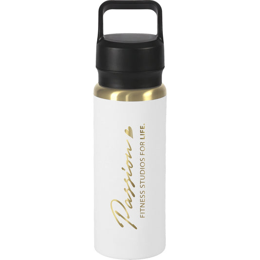28oz Urban Peak® Dual Top Gold Water Bottle